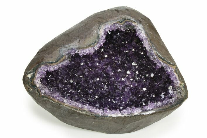 Sparkling Deep-Purple Amethyst Geode - Uruguay #342487